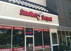 smokers depot channel letters